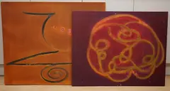 Scale by Alain du Pontavice, 2004, oil, sold Jan 2025