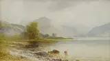 Buttermere by Emil Krause, watercolour, sold Jan 2025