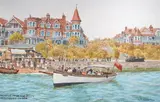 East Anglia Coast views by Alfred Robert Quinton, watercolor, sold Jan 2025