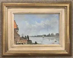 West Lynn by Walter Dexter, oil on board, sold Jul 2025