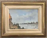 West Lynn by Walter Dexter, oil on board, sold Jul 2025