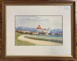 Pisa by Jonathan Fitzgerald, 1907, watercolour, offered Jul 2025