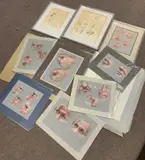 16 unframed and three framed original by Dennis Frost, pencil, sold Jul 2025