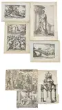 The suicide of Dido by Th Century Etchings. Includes Testa, etching, sold Jul 2025