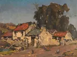 Untitled by Will Evans, watercolour, sold Nov 2025