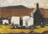 Untitled by Selwyn Jones, gouache, sold Nov 2025
