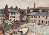 Holyhead by Selwyn Jones, gouache, sold Nov 2025