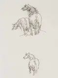 On The Kyffin by Kyffin Williams, ink on paper, sold Nov 2025