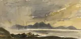Towards Lleyn by Kyffin Williams, watercolour, sold Nov 2025
