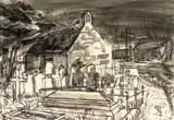 Untitled by Karel Lek, ink, sold Nov 2025