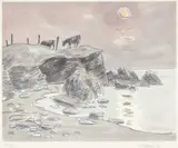 Limited edition by Kyffin Williams, lithograph, sold Nov 2025