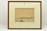 Summer afternoon, silverdale by William Dodd, 1940, watercolour on paper, sold Jun 2023