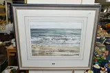 White horses by Deborah Walker, watercolour on paper, sold Jun 2023