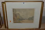 The old bridge, stirling by Dugald Sutherland MacColl, 1927, pencil and watercolour, sold Jun 2023