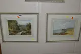 A picturesque river landscape by John Mole, 1885, watercolour on paper, offered Jun 2023