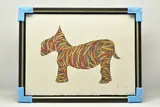 Scotty poser by Billy Connolly, print, sold Jun 2023