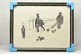 The wreck room by Billy Connolly, print, sold Jun 2023