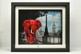 Westminster wanderer by Lars Tunebo, print on board, sold Jun 2023
