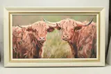 Companions by Debbie Boon, print on board, sold Jun 2023