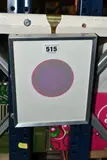 Flare disc' by Christopher Shurrock, 1973, watercolor, offered May 2023