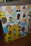 Life class by Nick Holmes, 2004, acrylic, sold May 2023