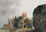 St Mary's Church, Sudeley Castle Watercolour 14.4 x 20.6cm; 5¾ x 8in Provenance: J by Peter de Wint Ows, Watercolour, sold Mar 2023