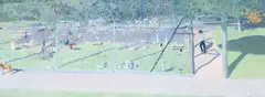 Allestree Park by Andrew Macara, Oil on canvas, offered Dec 2022