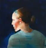 Post-Raphaelite Signed by Anna Gardiner, Oil on canvas, sold Dec 2022