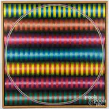 Vibrations by George Snyder, acrylic on canvas, sold Jun 2024
