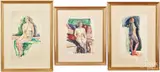 female nudes by Walter Emerson Baum, watercolor, sold Jun 2024