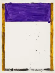 Untitled (for Angelika) by Peter Booth, 1972, synthetic polymer paint on paper, sold Dec 2025