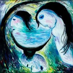 Romeo and Juliet by Arthur Boyd, c.1963 – 64, oil on glass, offered May 2026