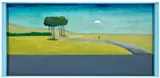 Clear day by Noel McKenna, 2002, oil and enamel on plywood, sold May 2026