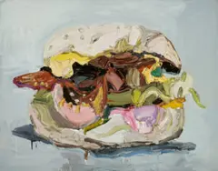 The lot no. 4 by Ben Quilty, 2009, oil on linen, sold Apr 2026