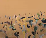 Lysterfield landscape by Fred Williams, c.1966 – 67, gouache on paper, offered Apr 2026