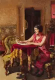 Mollie (Miss Mollie Agnew) by Alice Bale, 1925, oil on canvas, sold Apr 2026