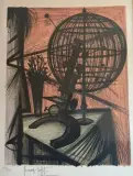 Microscope by Bernard Buffet, Lithographie, sold Jun 2024