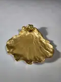 La Vague by Jules Desbois, Bronze doré, sold Jun 2024