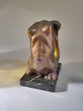 L'œuf by Gabriel Mariani, Bronze à patine médaille, sold Jun 2024