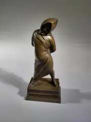 Fou de Rome Modèle créé vers 1832-1833 by Antoine-Louis Barye, Bronze à patine médaille, sold Jun 2024