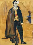 Portrait de Jose Luccioni dans le rôle de Don José by Lucien Fontanarosa, Gouache, sold Jul 2023