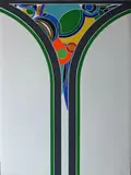Abstraction by John Levee, Lithographie, sold Jun 2023