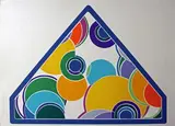 Abstraction by John Levee, Lithographie, sold Jun 2023