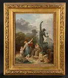 Hommage à Mercure by Hubert Robert, Toile, sold Mar 2025