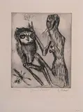 La Mante religieuse by Germaine Richier, Eau-forte et aquatinte, sold Jun 2025