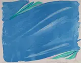 Signe-paysage by Olivier Debré, 1989, Lithographie en couleurs, sold Jun 2025
