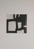 Bat Zazpi by Eduardo Chillida, 1970, Lithographie et aquatinte, sold Jun 2025