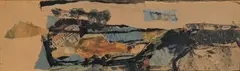 Sans titre by Jacques Doucet, Technique mixte, encre et collage de papiers découpés sur papier, sold Jun 2025