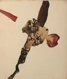 Sans titre, papier choisi by Bernard Réquichot, 1957, Collage sur papier, sold Apr 2024
