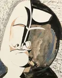 Tête by Henry de Waroquier, 1925, Gouache et encre, sold Apr 2024